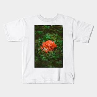 Pacific Northwest Coral Fungi Kids T-Shirt